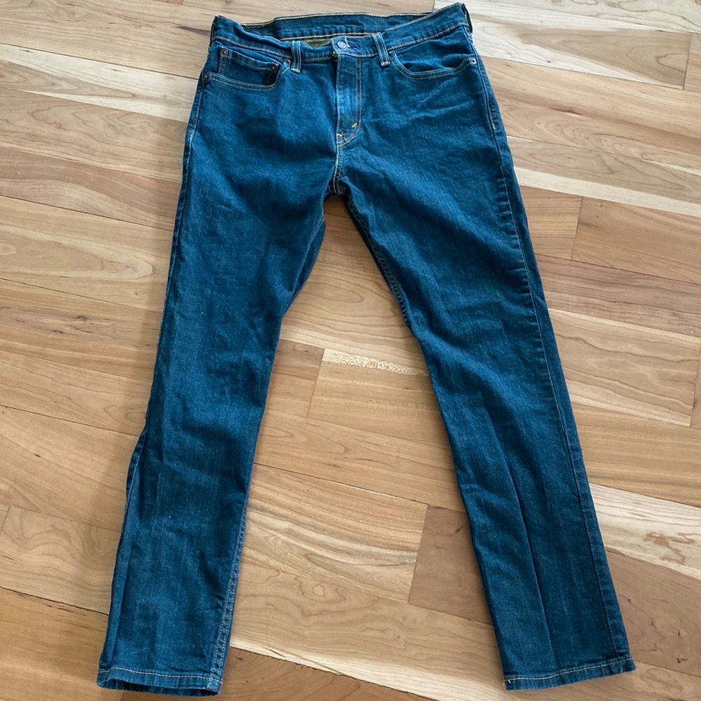 Levi’s dark denim jeans